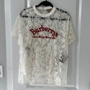 AUTHENTIC Burberry Lace Shirt (8)